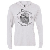 T-Shirts Heather White / X-Small Hunter services Triblend Long Sleeve Hoodie Tee