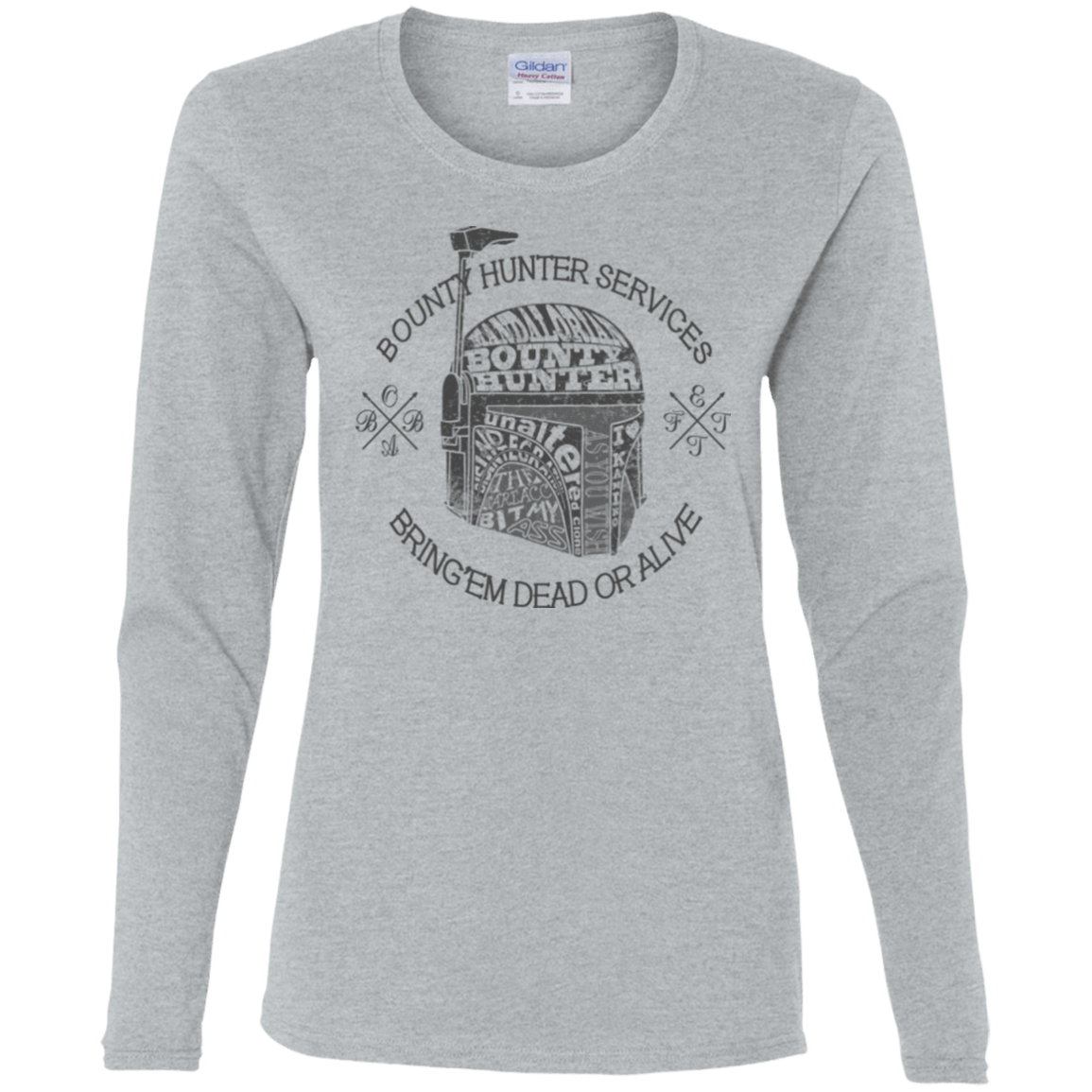 T-Shirts Sport Grey / S Hunter services Women's Long Sleeve T-Shirt