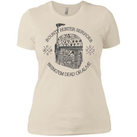 T-Shirts Ivory/ / X-Small Hunter services Women's Premium T-Shirt