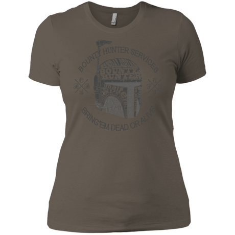 T-Shirts Warm Grey / X-Small Hunter services Women's Premium T-Shirt