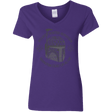 T-Shirts Purple / S Hunter services Women's V-Neck T-Shirt