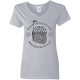 T-Shirts Sport Grey / S Hunter services Women's V-Neck T-Shirt