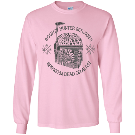 T-Shirts Light Pink / YS Hunter services Youth Long Sleeve T-Shirt