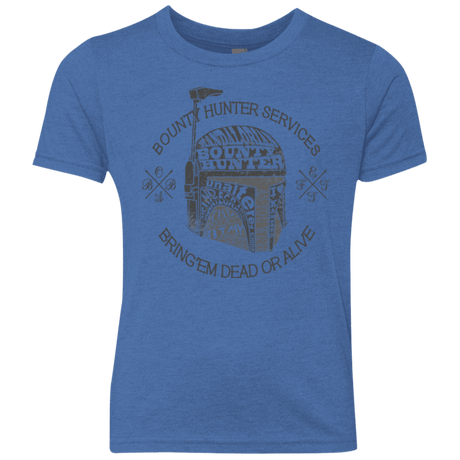 T-Shirts Vintage Royal / YXS Hunter services Youth Triblend T-Shirt