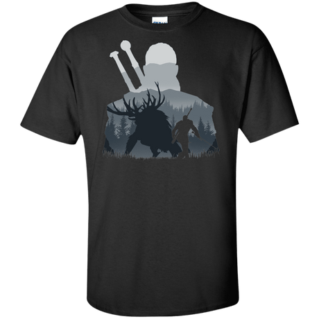 T-Shirts Black / XLT Hunter Tall T-Shirt