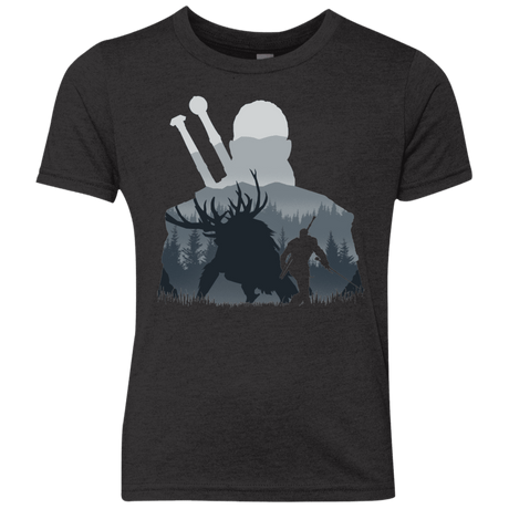 T-Shirts Vintage Black / YXS Hunter Youth Triblend T-Shirt