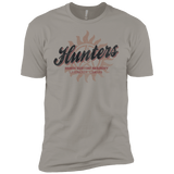 T-Shirts Light Grey / YXS Hunters Academy Boys Premium T-Shirt