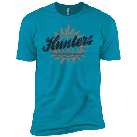 T-Shirts Turquoise / YXS Hunters Academy Boys Premium T-Shirt