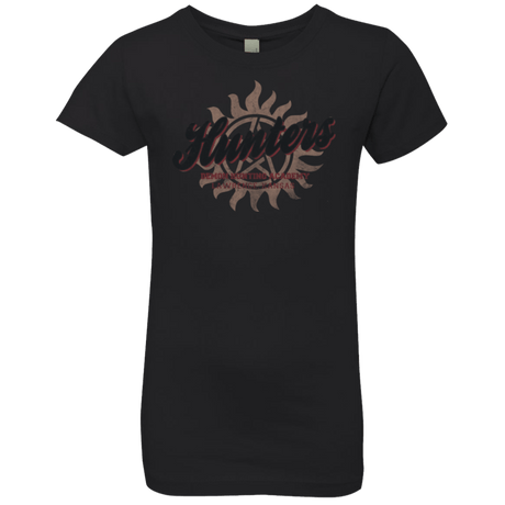 T-Shirts Black / YXS Hunters Academy Girls Premium T-Shirt
