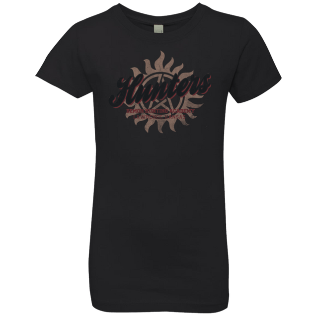 T-Shirts Black / YXS Hunters Academy Girls Premium T-Shirt