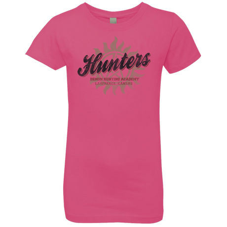 T-Shirts Hot Pink / YXS Hunters Academy Girls Premium T-Shirt