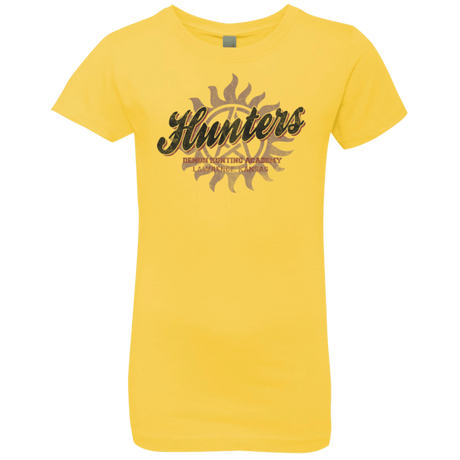 T-Shirts Vibrant Yellow / YXS Hunters Academy Girls Premium T-Shirt