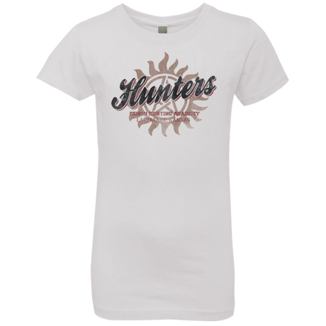 T-Shirts White / YXS Hunters Academy Girls Premium T-Shirt