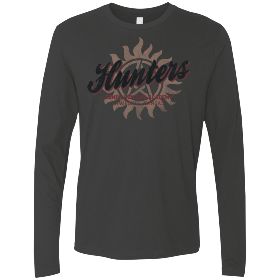 T-Shirts Heavy Metal / Small Hunters Academy Men's Premium Long Sleeve