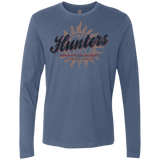 T-Shirts Indigo / Small Hunters Academy Men's Premium Long Sleeve