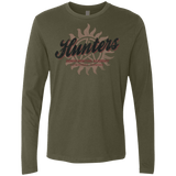 T-Shirts Military Green / Small Hunters Academy Men's Premium Long Sleeve