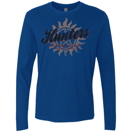 T-Shirts Royal / Small Hunters Academy Men's Premium Long Sleeve