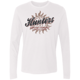 T-Shirts White / Small Hunters Academy Men's Premium Long Sleeve