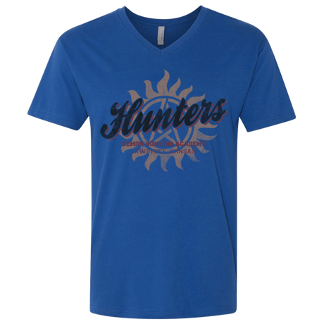 T-Shirts Royal / X-Small Hunters Academy Men's Premium V-Neck