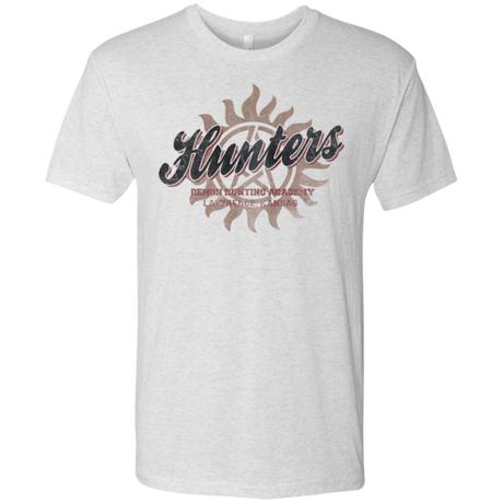 T-Shirts Heather White / Small Hunters Academy Men's Triblend T-Shirt