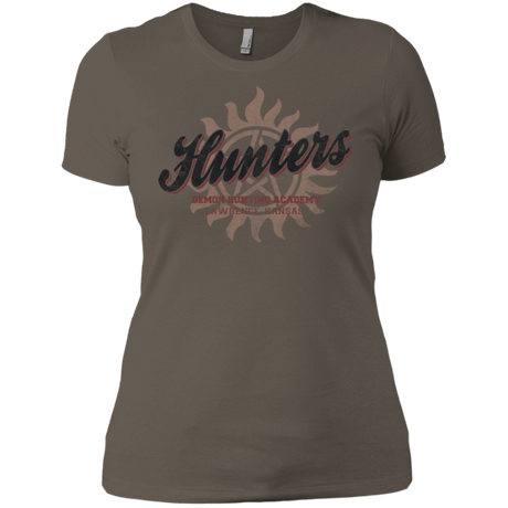 T-Shirts Warm Grey / X-Small Hunters Academy Women's Premium T-Shirt