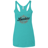T-Shirts Tahiti Blue / X-Small Hunters Academy Women's Triblend Racerback Tank