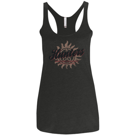 T-Shirts Vintage Black / X-Small Hunters Academy Women's Triblend Racerback Tank