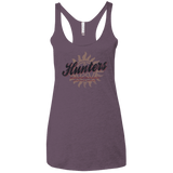 T-Shirts Vintage Purple / X-Small Hunters Academy Women's Triblend Racerback Tank
