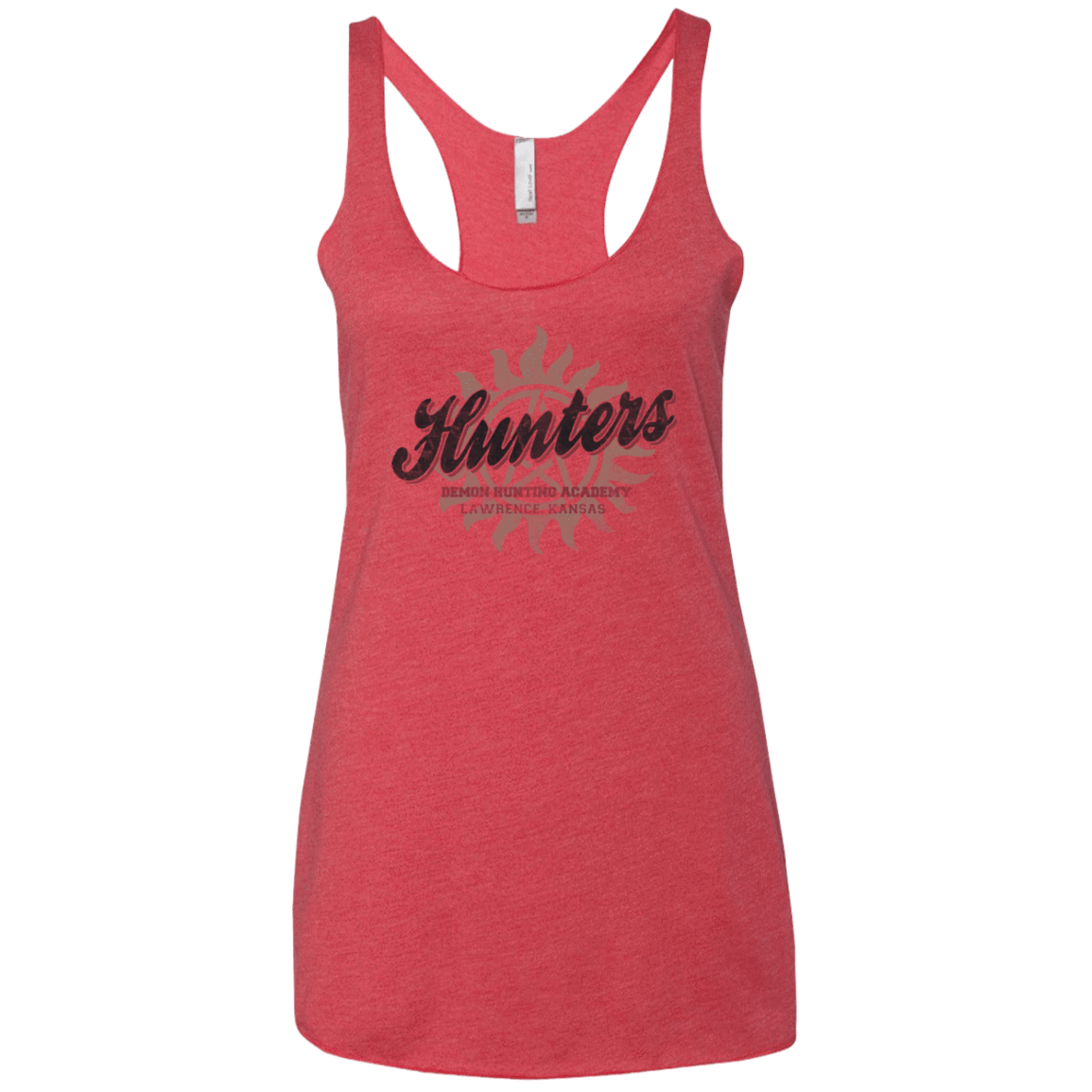 T-Shirts Vintage Red / X-Small Hunters Academy Women's Triblend Racerback Tank