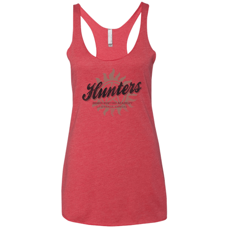 T-Shirts Vintage Red / X-Small Hunters Academy Women's Triblend Racerback Tank