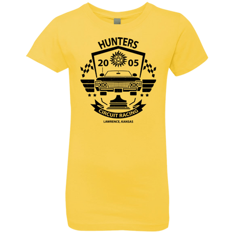 T-Shirts Vibrant Yellow / YXS Hunters Circuit Girls Premium T-Shirt