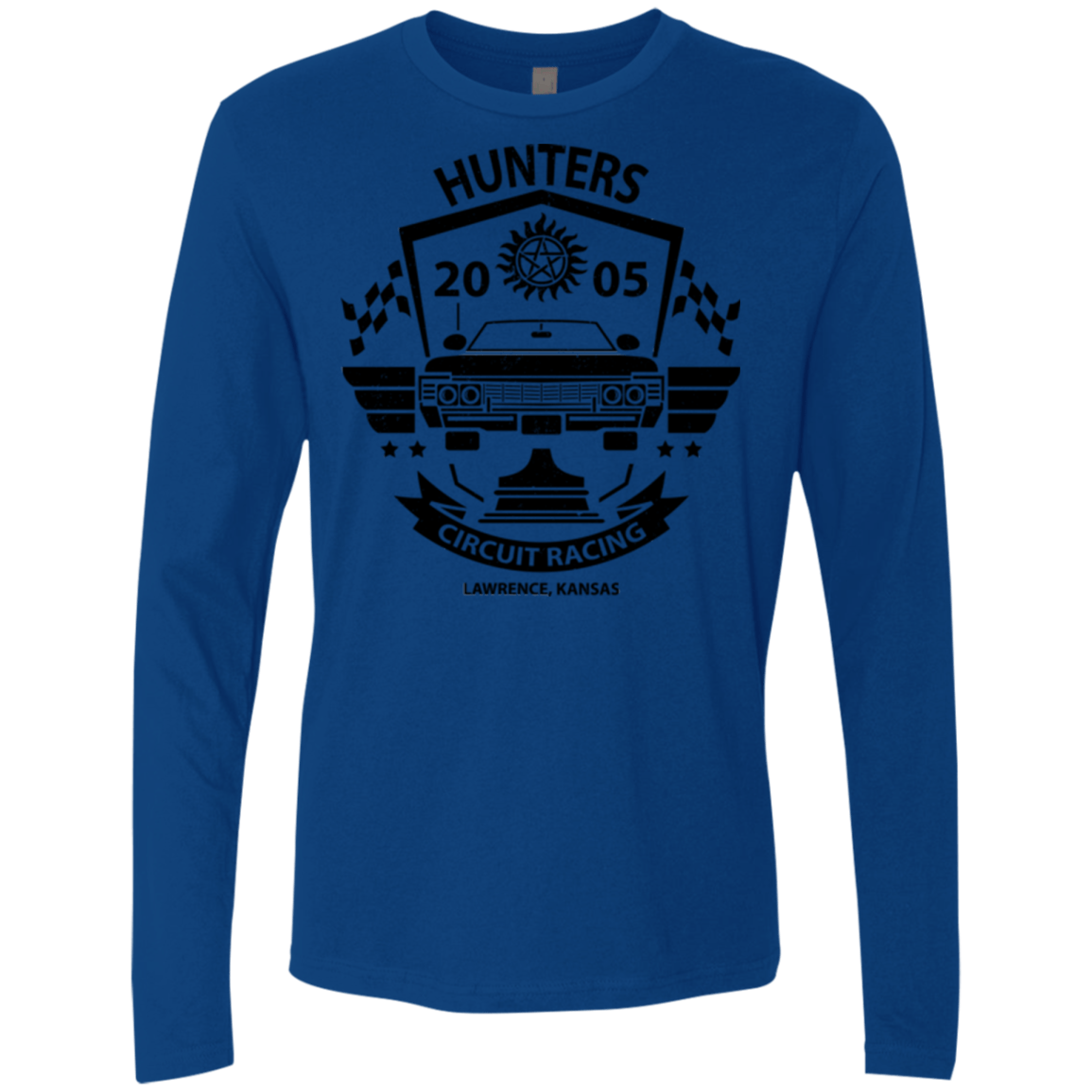 T-Shirts Royal / Small Hunters Circuit Men's Premium Long Sleeve