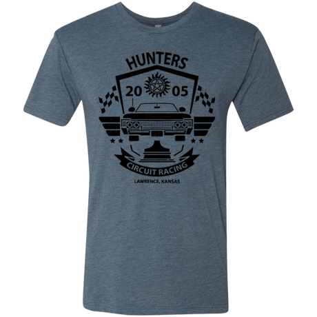 T-Shirts Indigo / Small Hunters Circuit Men's Triblend T-Shirt