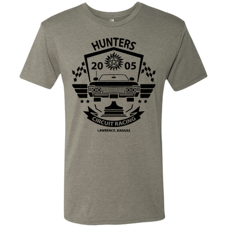 T-Shirts Venetian Grey / Small Hunters Circuit Men's Triblend T-Shirt