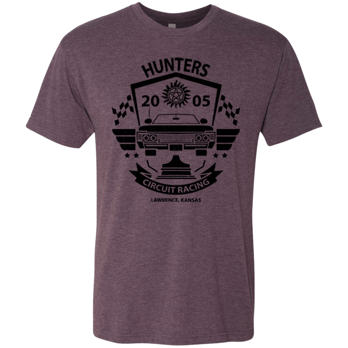 T-Shirts Vintage Purple / Small Hunters Circuit Men's Triblend T-Shirt