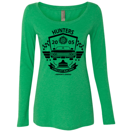 T-Shirts Envy / Small Hunters Circuit Women's Triblend Long Sleeve Shirt