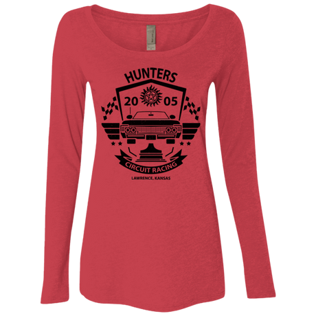T-Shirts Vintage Red / Small Hunters Circuit Women's Triblend Long Sleeve Shirt