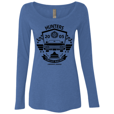 T-Shirts Vintage Royal / Small Hunters Circuit Women's Triblend Long Sleeve Shirt