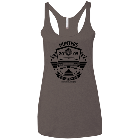 T-Shirts Macchiato / X-Small Hunters Circuit Women's Triblend Racerback Tank