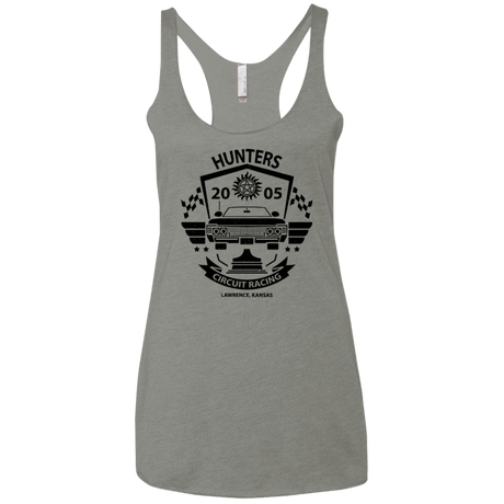 T-Shirts Venetian Grey / X-Small Hunters Circuit Women's Triblend Racerback Tank