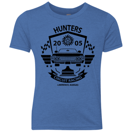 T-Shirts Vintage Royal / YXS Hunters Circuit Youth Triblend T-Shirt