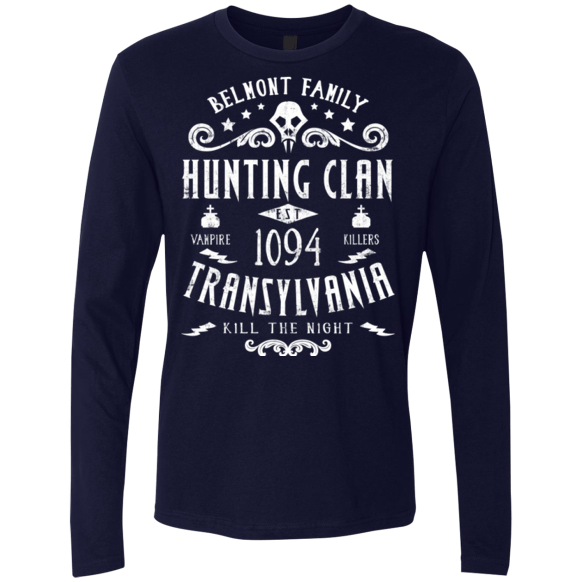 T-Shirts Midnight Navy / Small Hunting Clan Men's Premium Long Sleeve