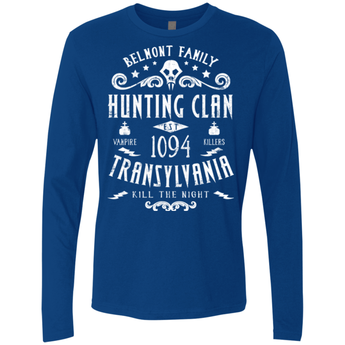 T-Shirts Royal / Small Hunting Clan Men's Premium Long Sleeve
