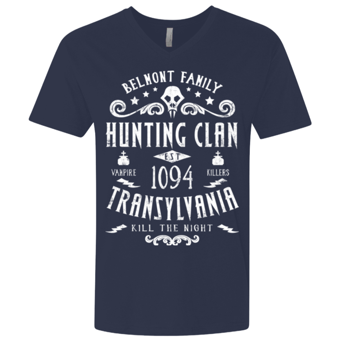 T-Shirts Midnight Navy / X-Small Hunting Clan Men's Premium V-Neck