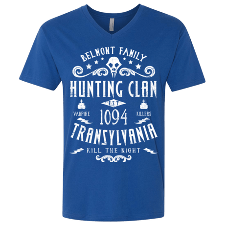 T-Shirts Royal / X-Small Hunting Clan Men's Premium V-Neck