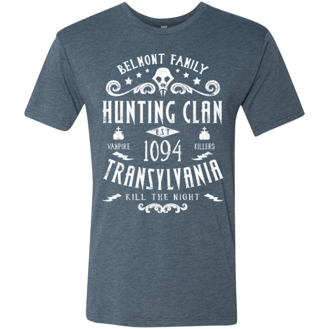 T-Shirts Indigo / Small Hunting Clan Men's Triblend T-Shirt