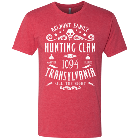 T-Shirts Vintage Red / Small Hunting Clan Men's Triblend T-Shirt