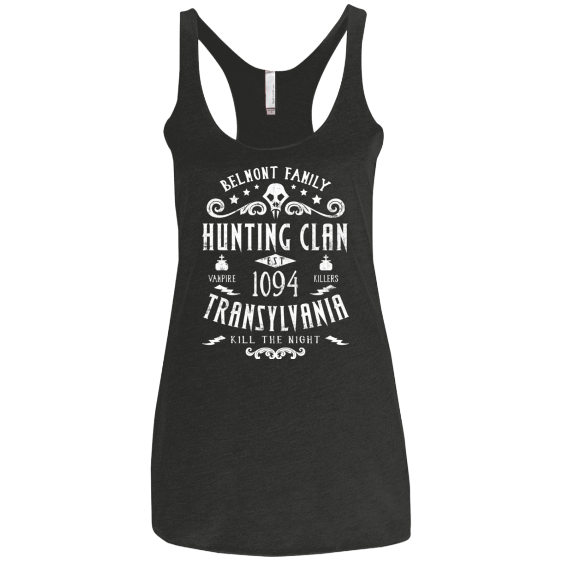 T-Shirts Vintage Black / X-Small Hunting Clan Women's Triblend Racerback Tank