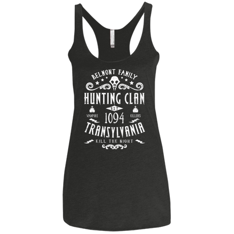T-Shirts Vintage Black / X-Small Hunting Clan Women's Triblend Racerback Tank