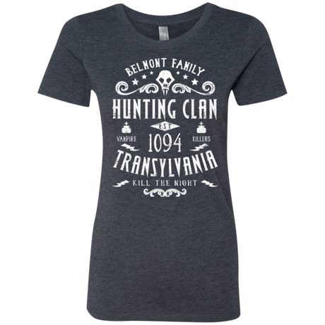 T-Shirts Vintage Navy / Small Hunting Clan Women's Triblend T-Shirt